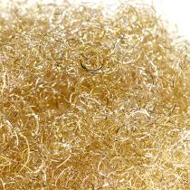 Artikel Flower Hair Lametta aus Kupferdraht Gold-Silber 200g für Dekoration