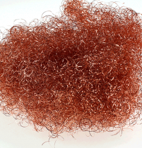 Artikel Flower Hair Lametta Kupfer 50g