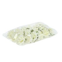 Artikel Foam-Rose Ø7,5cm Creme 18St