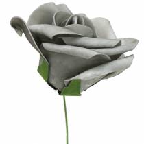 Artikel Foam-Rose Ø6cm Grau 27 St