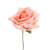 Artikel Foam Rose Ø 10cm Lachs 8St