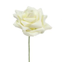 Artikel Foam Rose Ø 10cm creme 8St