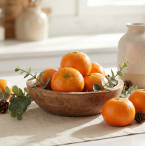 Artikel Künstliche Mandarine Deko Obst Kunstfrüchte Ø6cm H5cm