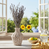 Artikel Getrockneter Lavendel 35-40 cm 100 g Duftende Trockenblumen für Dekoration