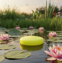 Artikel Schwimmkerze vielseitige Dekorationsmöglichkeiten für elegante Tischdekoration und Events 8cm 8St