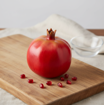 Artikel Granatapfel künstlich, Dekofrucht, 10.5 cm, Rot, Schaufenster- und Raumdekoration
