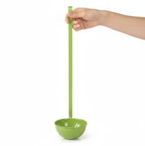 Artikel Deko-Kelle aus Metall, 45 cm, grün, vielseitig für Innen- und Aussendekoration