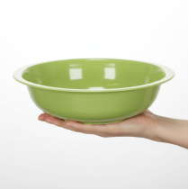 Artikel Pflanzschale aus Metall grün 29cm Wohnzimmerdekoration 2er-Set