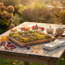 Artikel Moosbild Echtes Moos Bild mit Rahmen Konserviert 40×30cm