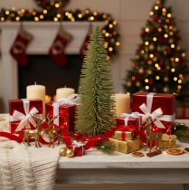 Artikel Künstlicher Tannenbaum grün 70 cm aus Kunststoff und Metall für Winterdekoration