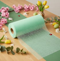 Artikel Vliesstoff Rolle grün 25 m x 23 cm für Tischdeko