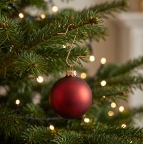 Artikel Goldene Dekorationshaken aus Metall – 50 Stück für Weihnachtsdekoration