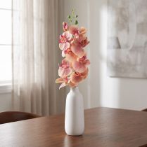 Artikel Künstliche Orchidee Phalaenopsis mit 9 Blüten, Pink und Vanille, 96 cm