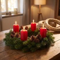 Artikel Strohkranz Ø30x4cm Natur 10 Stück – Bastelmaterial für Advent, Herbst und Ostern