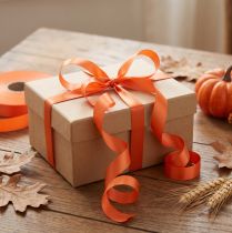 Artikel Kräuselband aus Polypropylen Orange 19mm x 100m für Geschenkdekoration
