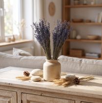 Artikel Getrockneter Lavendelstrauss 40 cm 2 × 100 g – Violett für Dekoration