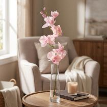 Artikel Orchidee Phalaenopsis künstlich Rosa mit 6 Blüten 70cm