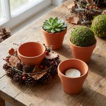 Artikel Blumentopf aus Terrakotta Ø7cm H6cm 10er-Set