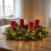 Artikel LED-Lichterkette mit 40 warm-weissen LEDs für Batteriebetrieb, 4m