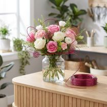 Artikel Aluminiumdraht Ø2mm Pink 500g (60m) für Basteln und Blumendekoration