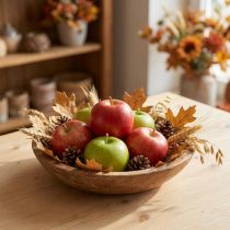 Artikel Deko-Apfel künstlich, Ø5,5cm, H5cm, Rot-Grün, 12 Stück