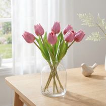 Artikel Künstliche Tulpen Lila 20 cm 6 Stück Dekoration