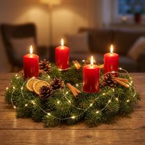 Artikel LED Lichterkette mit Timer, 100 Micro-LEDs, Warmweiss, Innenbereich