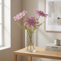 Artikel Seidenblume Dill Kunstpflanze Lila 70 cm