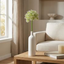 Artikel Allium künstlich aus Kunststoff Weiss 55cm
