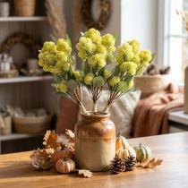 Artikel Fette Henne Sedum Grün Kunstblume 41cm 3er Set