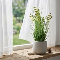 Artikel Zittergras künstliche Topfpflanze 36 cm grün