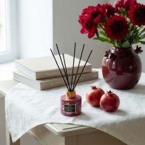 Artikel Raumduft Diffusor Granatapfel Duftstäbchen in Glas, 75 ml, Pink