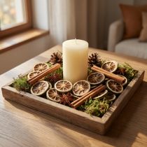 Artikel Getrocknete Pomeranzenscheiben 1,5–2,5 cm, 300 g, für Dekorationen