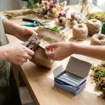 Artikel Metall Heftklammern 10/5 Tackerklammern 5000 Stück für Büro und Handwerk