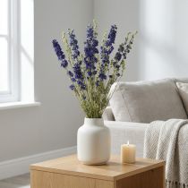 Artikel Getrockneter Rittersporn Blau 64cm – Trockenblumen-Bund für Dekoration