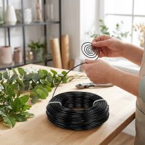 Artikel Aluminiumdraht Ø2mm 60m Schwarz – Biegsamer Basteldraht für Floristik und Schmuckherstellung