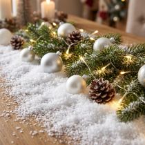 Artikel Schnee-Deko Streudekoration 2,5 Liter Weiss Polyethylen Winterdekoration