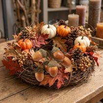 Artikel Künstliche Eicheln am Draht 3cm Naturoptik 6er-Set für Herbstdekoration