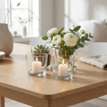 Artikel Glastopf Ø10cm farblos im 12er-Set