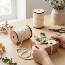 Artikel Baumwollkordel Ø6mm Creme 5m x 2 Stk für Dekoration und DIY