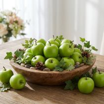 Artikel Deko-Kunststofffrüchte Mini-Apfel Grün 4,5 cm 24 Stück
