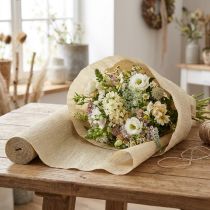 Artikel Floristen-Krepppapier Natur Krepprolle 50x250 cm für Dekorationen