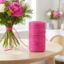 Artikel Juteband Ø4mm Fuchsia 100m – Dekokordel aus 100% Jute für Innen- und Aussenbereiche