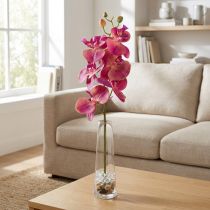 Artikel Künstliche Orchidee Phalaenopsis 78 cm Fuchsia Grün