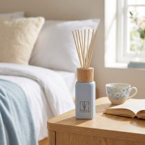 Artikel Raumduft Diffuser Glasflakon mit Duftstäbchen und Holzverschluss 100ml Sweet Dreams