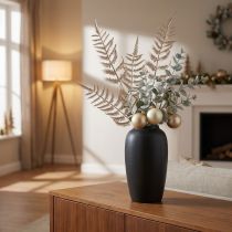 Artikel Künstlicher Farn Champagner Metallic 85cm 2er-Set