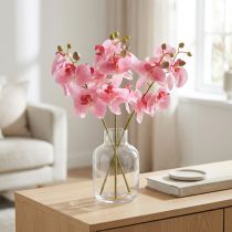 Artikel Künstliche Orchideen Pink 56 cm 3 Stk für Dekoration