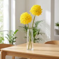 Artikel Allium Zierlauch künstlich Gelb 80cm 2 Stück