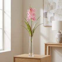 Artikel Künstliche Schmucklilie Seidenblume Pink 97cm