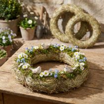Artikel Heukränze aus Naturmaterial Ø 31-32 cm 5er Set für Tisch- und Wanddekoration